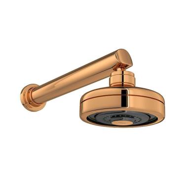 Imagem de Chuveiro Deca Acqua Plus 1990.gl.ct.rd De Parede Red Gold