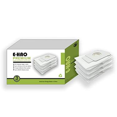 Imagem de E-HAO Pacote com 3 sacos de aspirador de pó compatíveis com iRobot Roomba - série i & s e j, saco de pó de substituição para iRobot Roomba j5+/j6+/j7+/j8+/i1+/i2+/i3+/i4+/i5+/i6+/i7+/i8+/s9+ sacos de