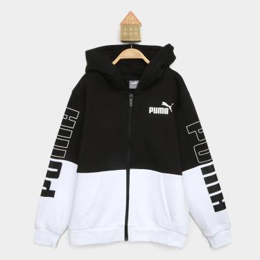 Imagem de Moletom Infantil Puma Power Colorblock Capuz Menino-Masculino