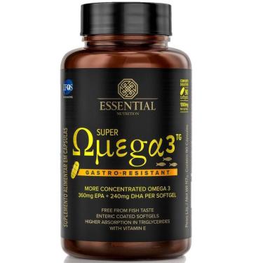 Imagem de Super Omega 3 TG Gastro-Resistant 1000mg - 90 Caps - Essential Nutrition-Unissex