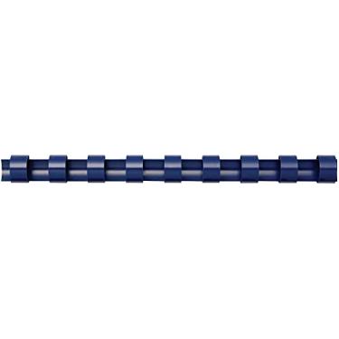 Imagem de Fellowes Pente de plástico para encadernação, 3/4 polegadas de diâmetro, azul-marinho, 150 folhas, pacote com 100 (52392)
