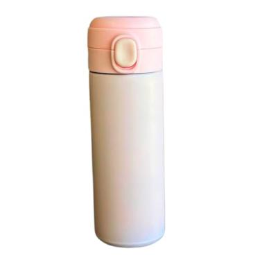 Imagem de Garrafa Térmica Infantil Pequena Escolar Lancheira 350 ml Menino e Menina (Rosa)