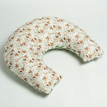 Imagem de Almofada de Amamentação Hug Camping Verde Musgo