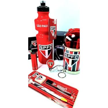 Imagem de Kit Presente São Paulo Time futebol produto oficial licenciado Presente Namorados Pai Amigo Homem Torcedor torcida organizada Tricolor São Paulino Namorado Natal Dia dos Pais esposo filho sogro chefe