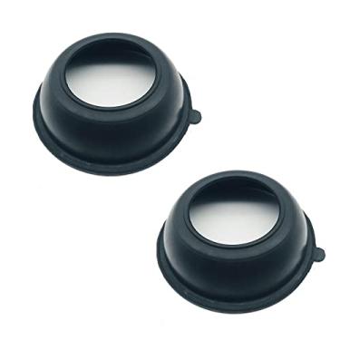 Imagem de HHCVN Diafragma a vácuo de carburador de motocicleta adequado para VLX 400 600 corcel 400 600 CBX250 (Cor: 2 peças)