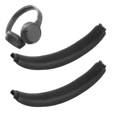 Imagem de Capa de Faixa de Fone de Ouvido de Substituição para Almofada de Faixa de Fone de Ouvido USB C Moderna, Preta