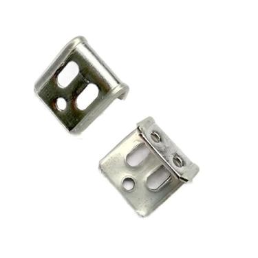 Imagem de Yinmazzsan 50 pacotes de clipes de mola de sofá grossos, clipes de estofamento para clipes de mola de móveis, kit de reparo de mola de sofá, clipes Ek Clipes de sofá cadeira em ziguezague reparo de