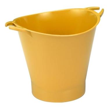 Imagem de Balde De Gelo Acrílico Cristal 4,5 Litros (Mostarda)