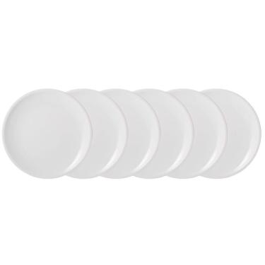 Imagem de Conjunto de Pratos Rasos 06 Peças Oca Schmidt