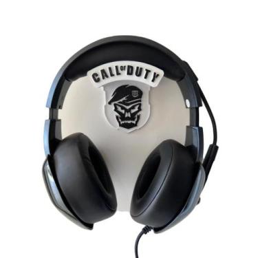 Imagem de Suporte De Parede Headset call of duty Com Fita Dupla Face black ops b
