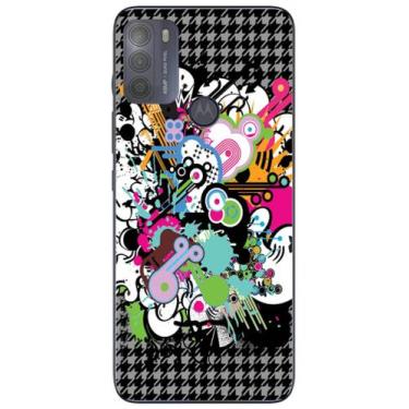 Imagem de Capa Adesivo Skin022 Verso Para Motorola Moto G50 XT-2137 - KawaSkin