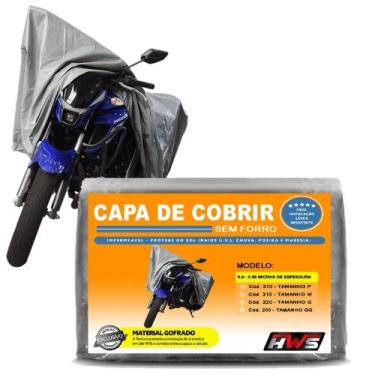 Imagem de Capa Para Cobrir Moto Impermeável HWS Proteção UV