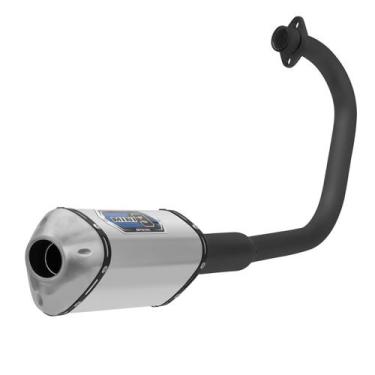 Imagem de Escapamento Pro Tork Mini 3 Titan Ks/Es-150 2004 À 2008 Curva Preta, P