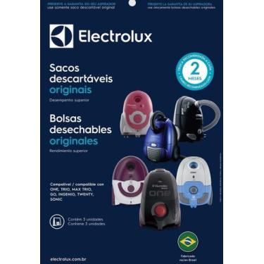 Imagem de Saco Original Electrolux One / Trio SBEON Kit 3 Und