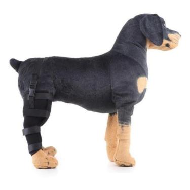 Imagem de Joelheira Cães Gato Cachorro Ajuda Na Luxação da Pata Tala PPP/PP/P/M/