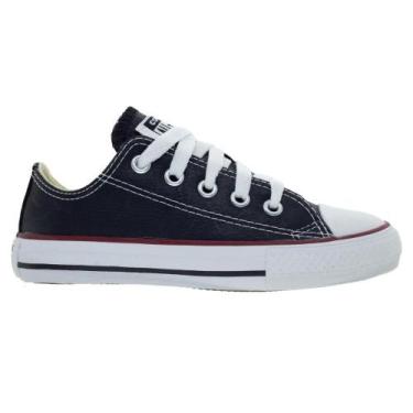 Imagem de Tênis Infantil All Star Chuck Taylor CK04200003 Preto, 28, Preto
