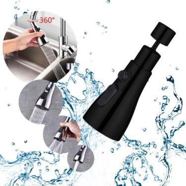 Imagem de Cabeça De Pulverização Para Torneira De Cozinha Adaptador Giro 360 Bic