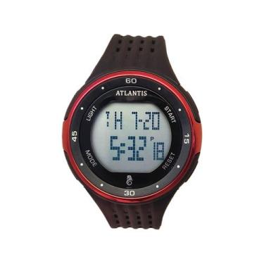Imagem de Relógio Masculino Digital Atlantis G8025 Sport Comfort À Prova D'Água 