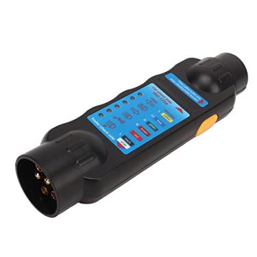 Imagem de Luzes de Reboque para Reboque, Testador de Circuito de Fiação, Tomada, Ferramenta de Diagnóstico, 12v, 7 Pinos, para Reboques, Caravanas, Transportadores de Bicicleta