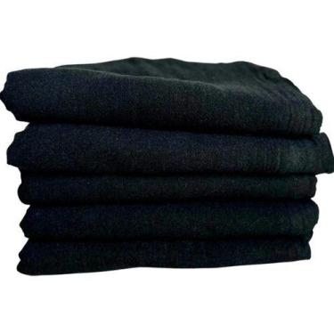 Imagem de Pano De Prato Preto Guardanapo Kit 10 Peças  - Babilar