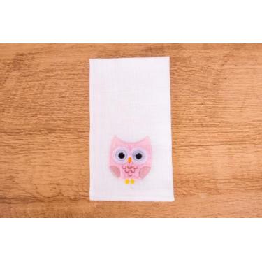 Imagem de Fralda Paninho de Boca Para Bebê Com Aplicações Estampas Femininas Bab