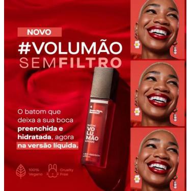 Imagem de Gloss Volumão Vermelho Boca Quem Disse Berenice 9,5ml - O Boticário