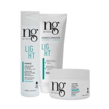 Imagem de Ng De France Kit Cabelos Finos e Oleosos Shampoo Light 300ml + Condici