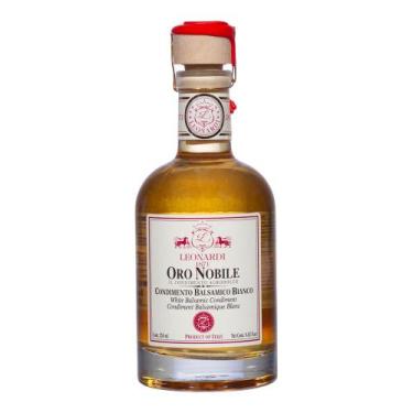 Imagem de Vinagre Balsâmico Branco Oro Nobile Leonardi 250ml