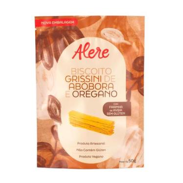 Imagem de Grissini de Abóbora Com Orégano Alere 50g - Alere Gourmet
