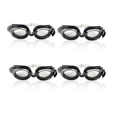 Imagem de Óculos De Natação Infantil Silicone Mergulho Piscina  4 Un - Aquamarin