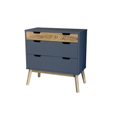 Imagem de Cômoda 3 Gavetas Lara Madeira Maciça-Parpinelli - Móveis Parpinelli, C