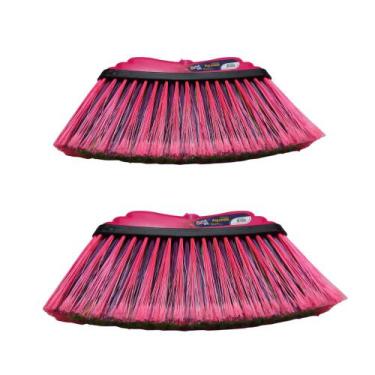 Imagem de Vassoura Macia Nylon Big Grande Sem Cabo Kit com 2 Unidades - Fantásti