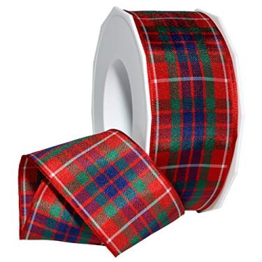 Imagem de Morex Ribbon Fita de Edimburgo, 3,8 cm por 24 metros, Frazer Tartan