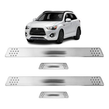 Imagem de Soleira para Porta Lateral Tuning Esportiva para carros 4 Portas (ABS)