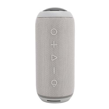 Imagem de Alto-falante Sem Fio Bluetooth, Alto-falante Estéreo Bluetooth 5.3 Com Luzes de Mudança de Cor LED, Alto-falante Externo Portátil à Prova D'água IPX4 (Cinza)