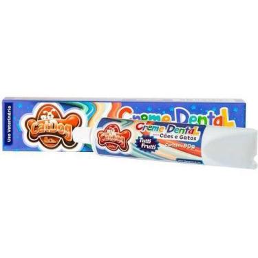 Imagem de Creme Dental Sabor Tutti Frutti Cat Dog 90g (com Nf) - CAT-DOG