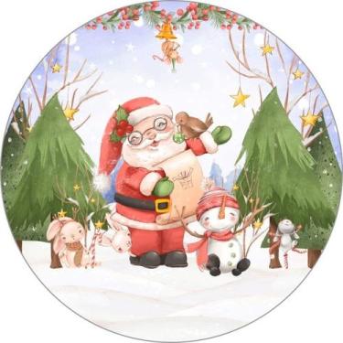 Imagem de Painel Sublimado Veste Fácil C/ Elástico 1,50m Natal - Fadrix