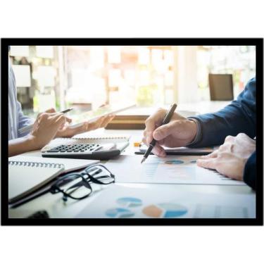 Imagem de Quadro Decorativo Contabilidade Administração Marketing Economia Publi