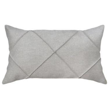 Imagem de Capa Almofada Linho Azul Grafite Terracota Marrom Luxo 30x50 - M3 Deco