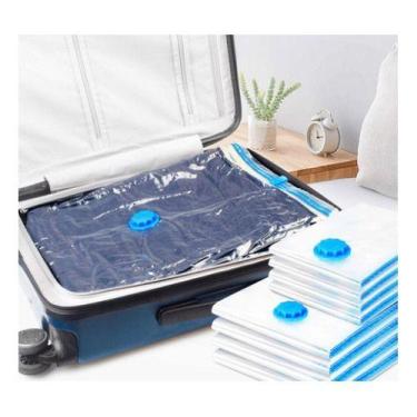 Imagem de Sacos A Vácuo Organiza Mala Roupa Edredom Cobertor /bomba - oem