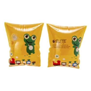 Imagem de Par De Boias De Braço Infantil - Elite, Amarelo