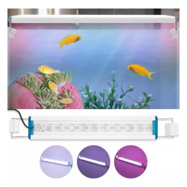 Imagem de Luminária Aquário Plantado Led 10w 38cm A 50cm 3cores Bivolt - Aaatop 
