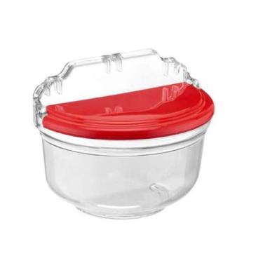 Imagem de Saleiro De Parede Acrílico Transparente Moderno Cozinha para Bancada B