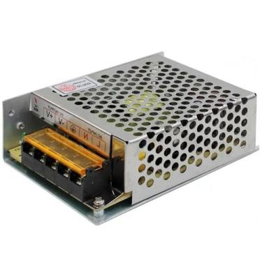 Imagem de Pct 05 Fonte Chaveada 12v x 5a 60w Alimentação P/ Som Cftv - Luatek