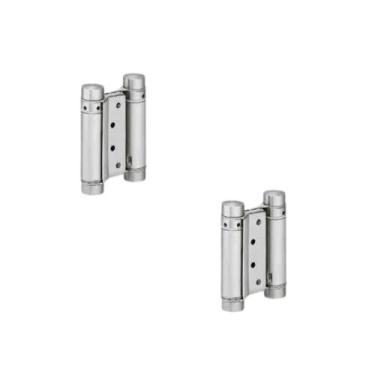 Imagem de Kit 02 Dobradiças Vai E Vem Aço Inox 304 3Pol. - Häfele - HAFELE