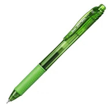 Imagem de Caneta Gel PENTEL EnerGel-X 0.5mm Retrátil - Unidade, VERDE CLARO