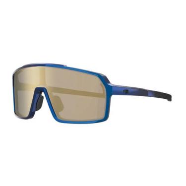 Imagem de Óculos de sol hb grinder metallic blue gold chrome