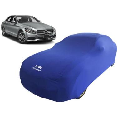 Imagem de Capa De Tecido Cor Azul Alta Proteção Carro Mercedes Cla 180 - Mz, Azu