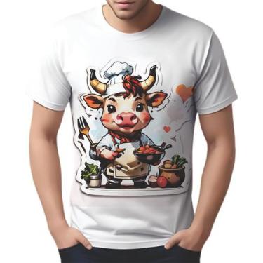 Imagem de Camisa Camiseta Color Chefe Vaquinha Cozinheira Cozinha 7 - Enjoy Shop