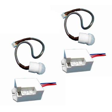 Imagem de Kit 2 unidades sensor de embutir para teto ou parede - dni 6029 - Key 
